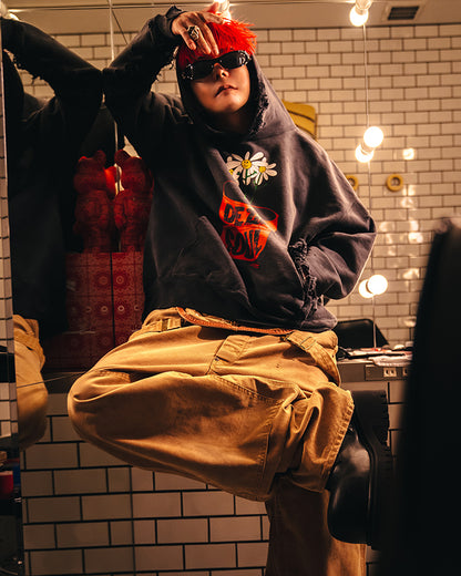 SAINT Mxxxxxx DLS_HOODIE/DE LA SOUL / BLK sm-hr1-0000-c19
