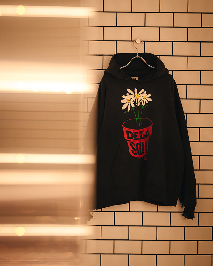 SAINT Mxxxxxx DLS_HOODIE/DE LA SOUL / BLK sm-hr1-0000-c19