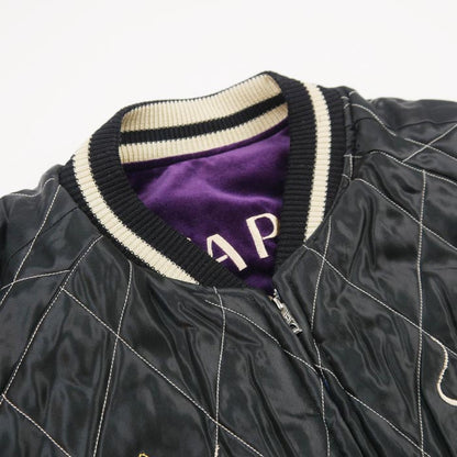 テーラー東洋 Lot No. TT15392-175 Mid 1950s Style Velveteen Souvenir Jacket “LANDSCAPE” × “DRAGON” パープル メンズ スカジャン スーベニアジャケット 別珍 ドラゴン