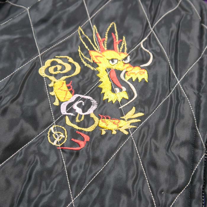 テーラー東洋 Lot No. TT15392-175 Mid 1950s Style Velveteen Souvenir Jacket “LANDSCAPE” × “DRAGON” パープル メンズ スカジャン スーベニアジャケット 別珍 ドラゴン