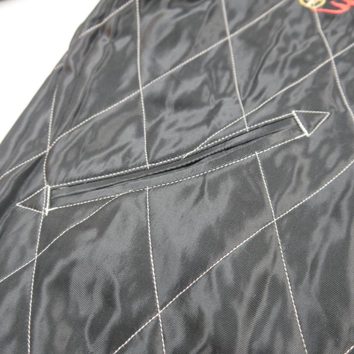 テーラー東洋 Lot No. TT15392-175 Mid 1950s Style Velveteen Souvenir Jacket “LANDSCAPE” × “DRAGON” パープル メンズ スカジャン スーベニアジャケット 別珍 ドラゴン
