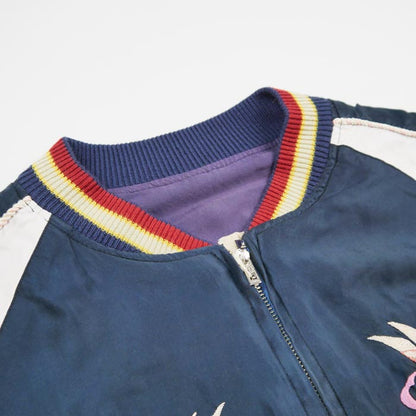 テーラー東洋 Lot No. TT15393-119 Early 1950s Style Acetate Souvenir Jacket “EAGLE” × “DRAGON” (AGING MODEL) ブラック メンズ スカジャン スーベニアジャケット エイジング イーグル ドラゴン