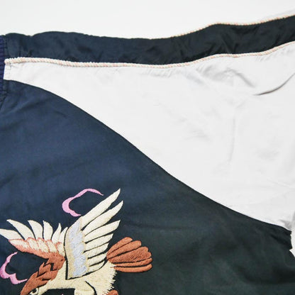 テーラー東洋 Lot No. TT15393-119 Early 1950s Style Acetate Souvenir Jacket “EAGLE” × “DRAGON” (AGING MODEL) ブラック メンズ スカジャン スーベニアジャケット エイジング イーグル ドラゴン