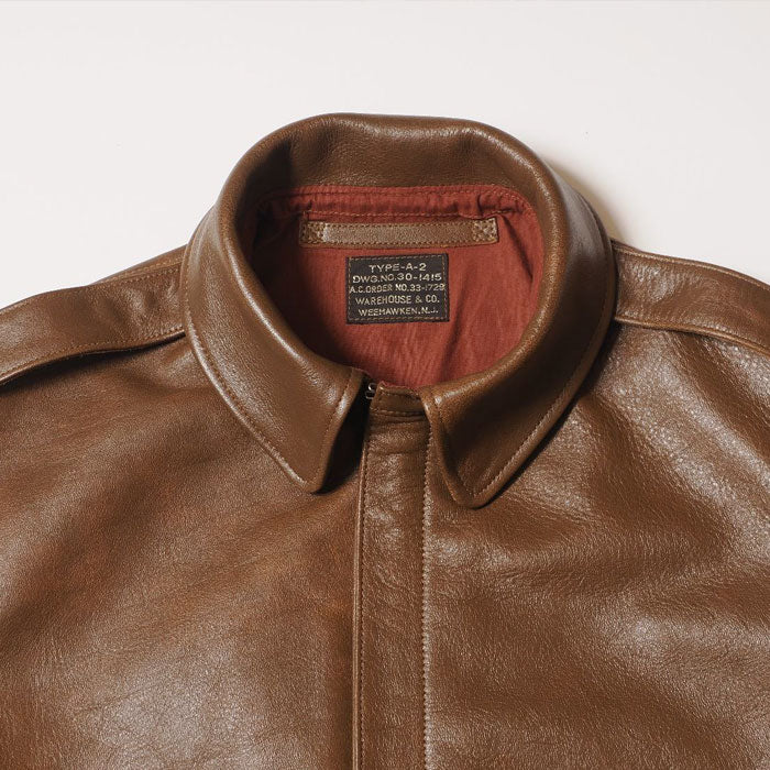 WARE HOUSE 2232 WERBER LEATHER COAT CO. TYPE A-2 JACKET ORDER NO.33-1729