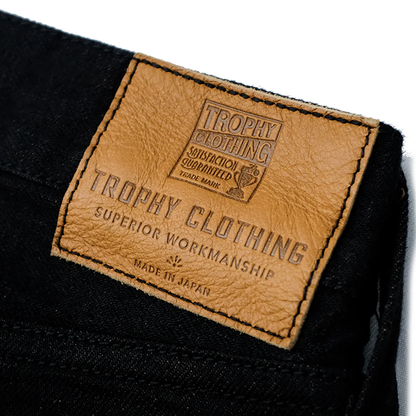 TROPHY CLOTHING W Knee Standard Blackie Denim / Lot.1906