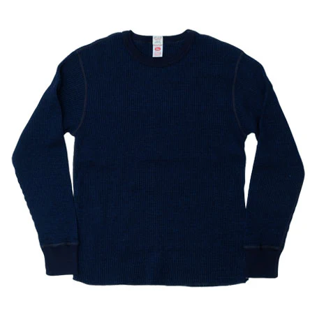 UES ビッグワッフルＴシャツ インディゴ