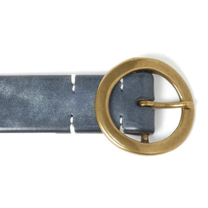 サークルバックル ベルト　ブラック