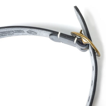 サークルバックル ベルト　ブラック