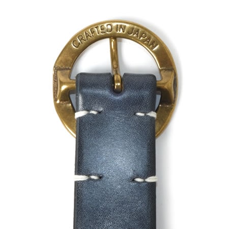 サークルバックル ベルト　ブラック