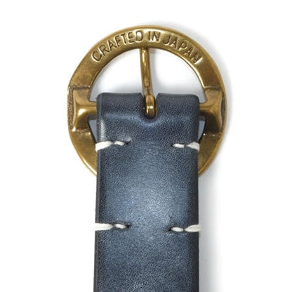 サークルバックル ベルト　ブラック