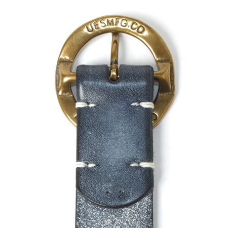 サークルバックル ベルト　ブラック