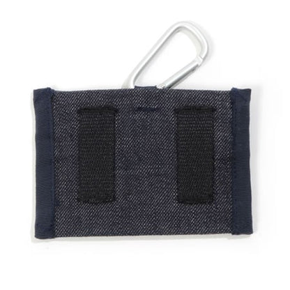 カラビナ付き ベルトポーチ:デニム