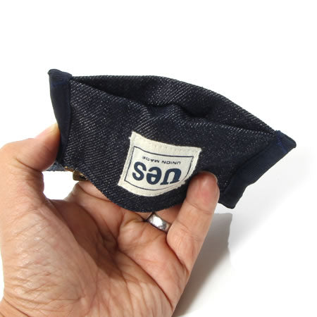 カラビナ付き ベルトポーチ:デニム