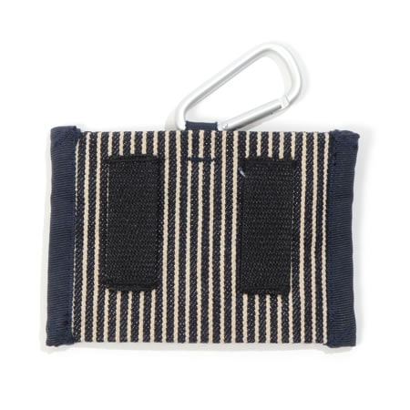 カラビナ付き ベルトポーチ:ヒッコリー