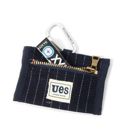 カラビナ付き ベルトポーチ:ブラウン