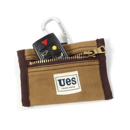 カラビナ付き ベルトポーチ:ブラック