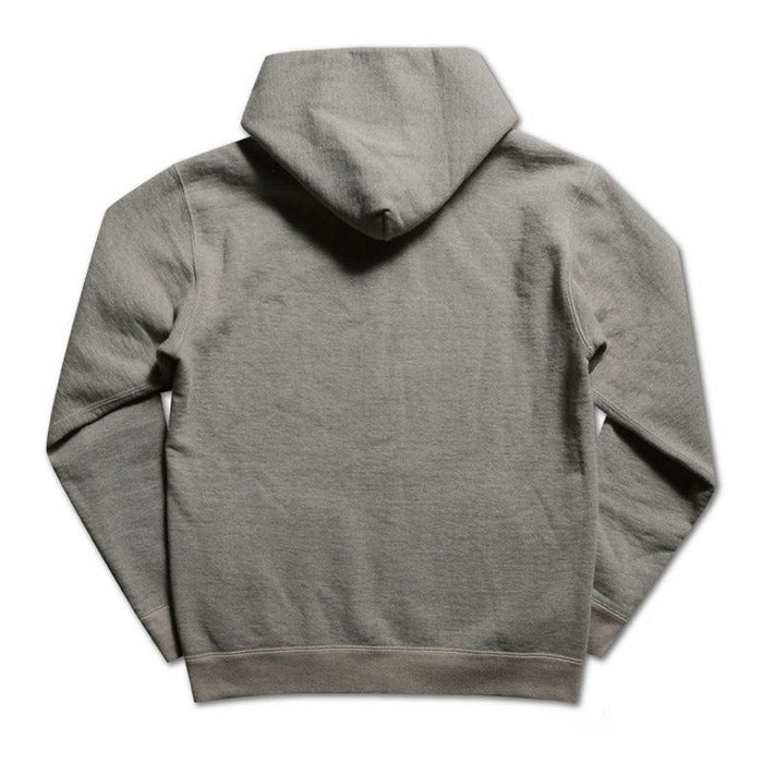 24FW デラックスウエア SPZ-00 FULLZIP PARKA PLAIN 杢GRAY.BEIGE フルジップパーカー メンズ ロングセラーモデル フーディー