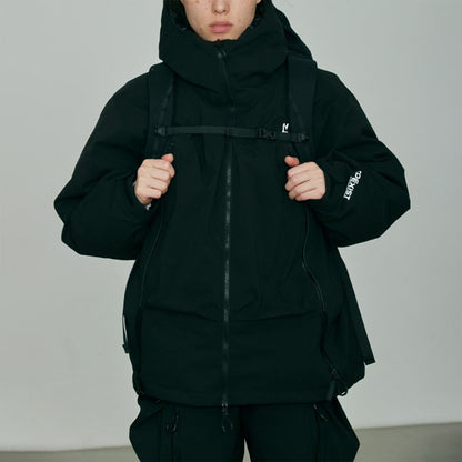 コムフィーアウトドアガーメント CMF2302-J01C AR DOWN COEXIST L7 BLACK ハイスペックダウン ダウンジャケット ブラック メンズ