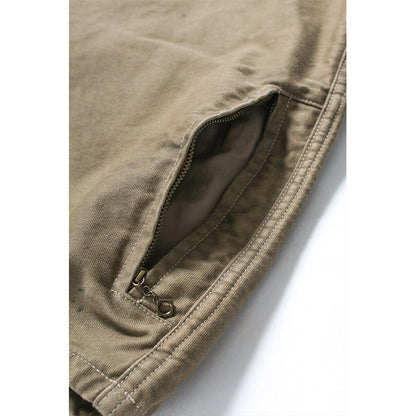 バウワウ BW2302-WJ WARDEN JACKET KHAKI AGEING ワーデンジャケット カーキ メンズ