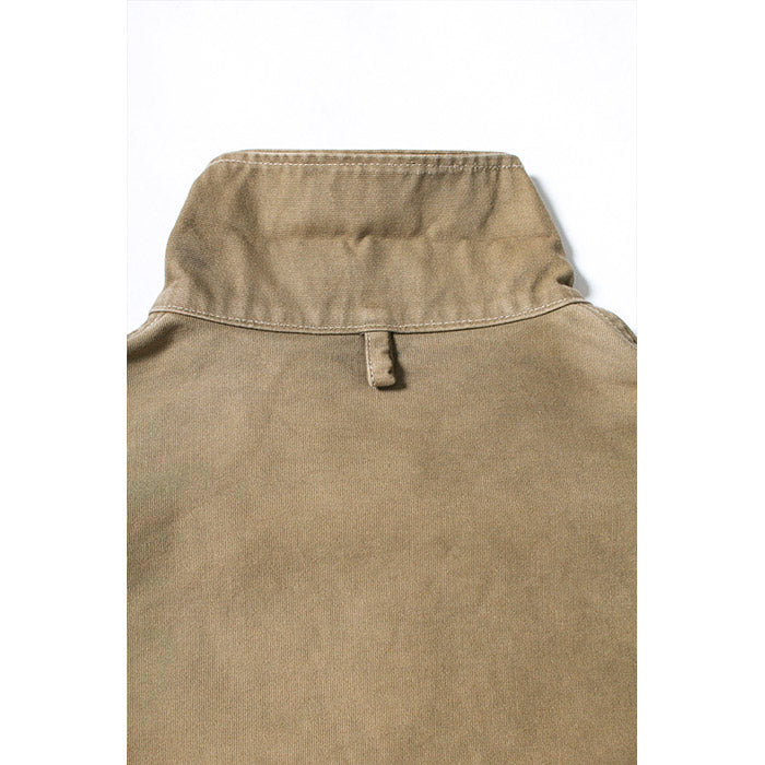 バウワウ BW2302-WJ WARDEN JACKET KHAKI AGEING ワーデンジャケット カーキ メンズ