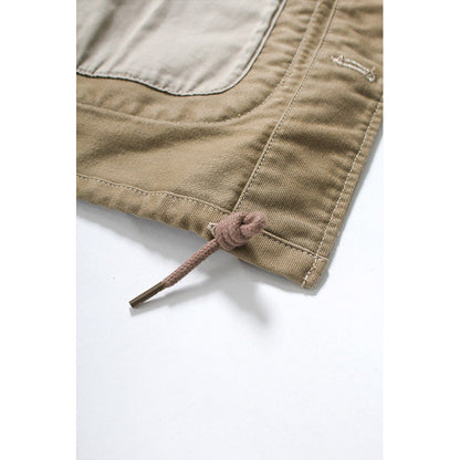 バウワウ BW2302-WJ WARDEN JACKET KHAKI AGEING ワーデンジャケット カーキ メンズ
