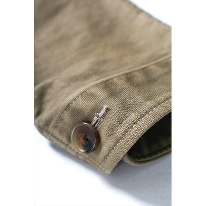 バウワウ BW2302-WJ WARDEN JACKET KHAKI AGEING ワーデンジャケット カーキ メンズ