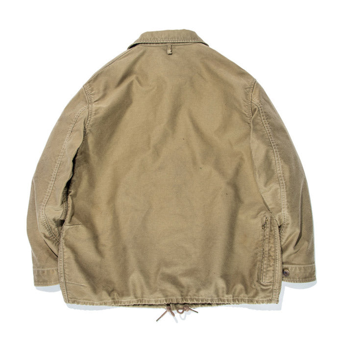 バウワウ BW2302-WJ WARDEN JACKET KHAKI AGEING ワーデンジャケット カーキ メンズ