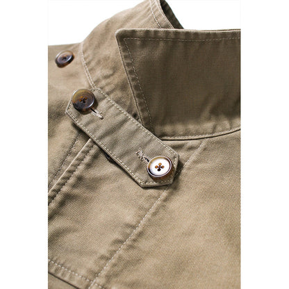 バウワウ BW2302-WJ WARDEN JACKET KHAKI AGEING ワーデンジャケット カーキ メンズ