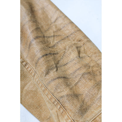 バウワウ BW2302-TCFJ TIN CLOTH FIELD JACKET TAN DUSTY AGEING オイルフィニッシュ フィールドジャケット ベージュ メンズ