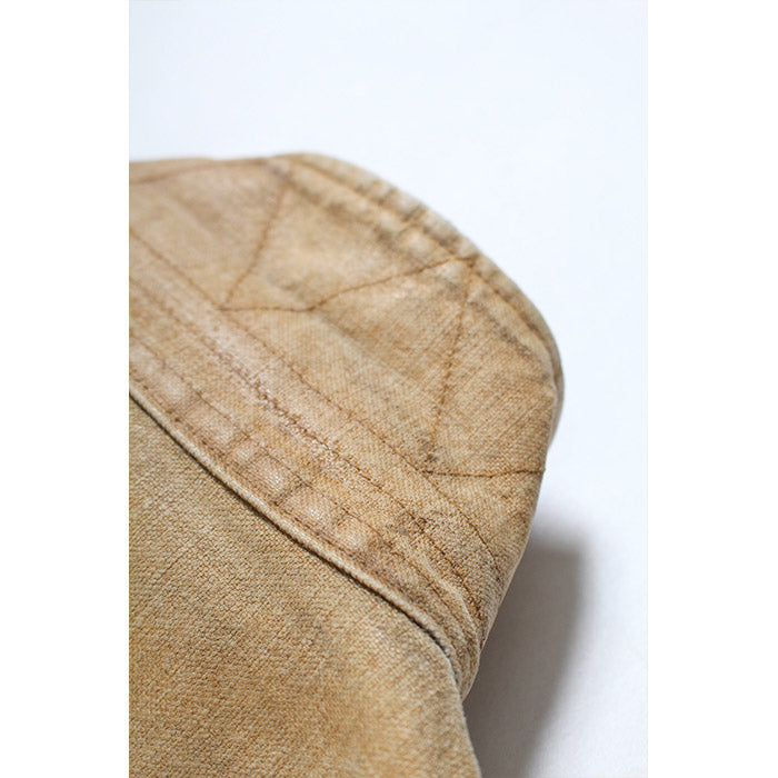 バウワウ BW2302-TCFJ TIN CLOTH FIELD JACKET TAN DUSTY AGEING オイルフィニッシュ フィールドジャケット ベージュ メンズ