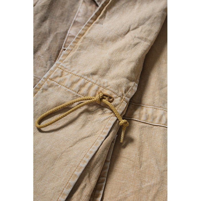 バウワウ BW2302-TCFJ TIN CLOTH FIELD JACKET TAN DUSTY AGEING オイルフィニッシュ フィールドジャケット ベージュ メンズ