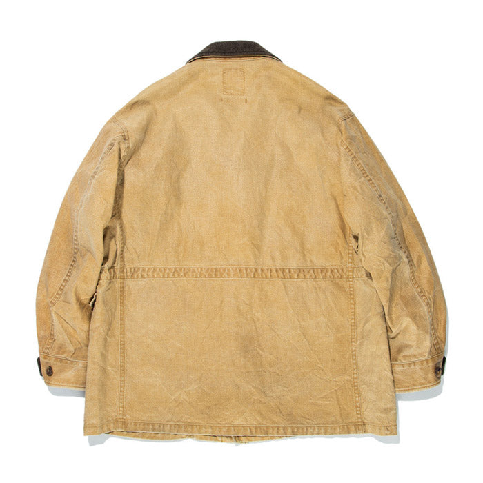 バウワウ BW2302-TCFJ TIN CLOTH FIELD JACKET TAN DUSTY AGEING オイルフィニッシュ フィールドジャケット ベージュ メンズ