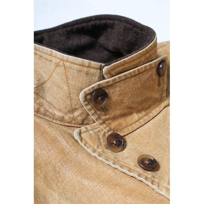 バウワウ BW2302-TCFJ TIN CLOTH FIELD JACKET TAN DUSTY AGEING オイルフィニッシュ フィールドジャケット ベージュ メンズ
