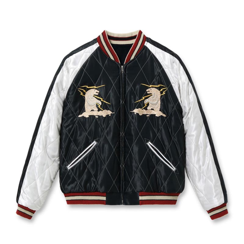 テーラー東洋 Lot No. TT15544-128 Late 1950s Style Velveteen Souvenir Jacket “MOUNTAIN GOAT” × “ALASKANFLAG”