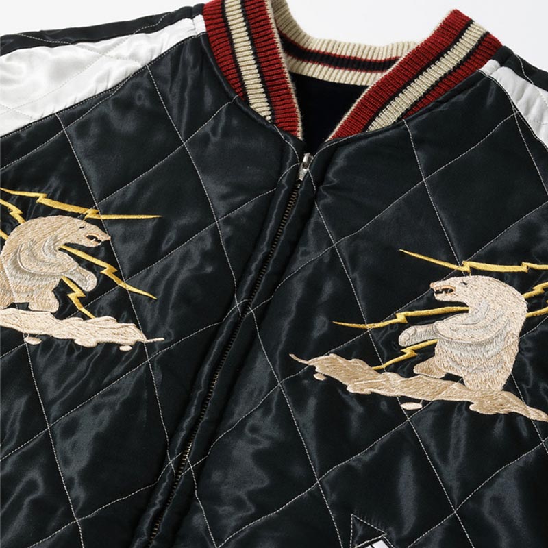 テーラー東洋 Lot No. TT15544-128 Late 1950s Style Velveteen Souvenir Jacket “MOUNTAIN GOAT” × “ALASKANFLAG”