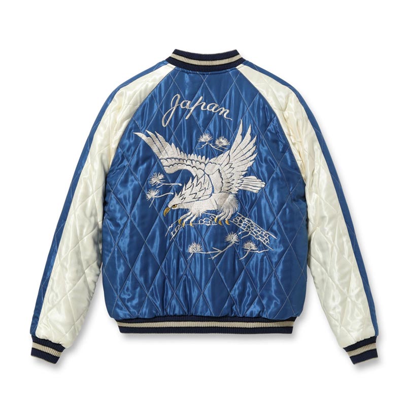 テーラー東洋 Lot No. TT15544-119 Mid 1950s Style Velveteen Souvenir Jacket “ROARING TIGER” × “WHITE EAGLE”