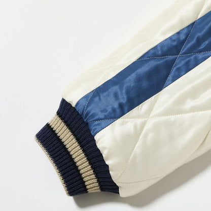 テーラー東洋 Lot No. TT15544-119 Mid 1950s Style Velveteen Souvenir Jacket “ROARING TIGER” × “WHITE EAGLE”