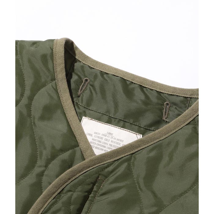 バズリクソンズ Lot No. BR14863 Type M-65 LINER “BUZZ RICKSON MFG. CO., INC.”