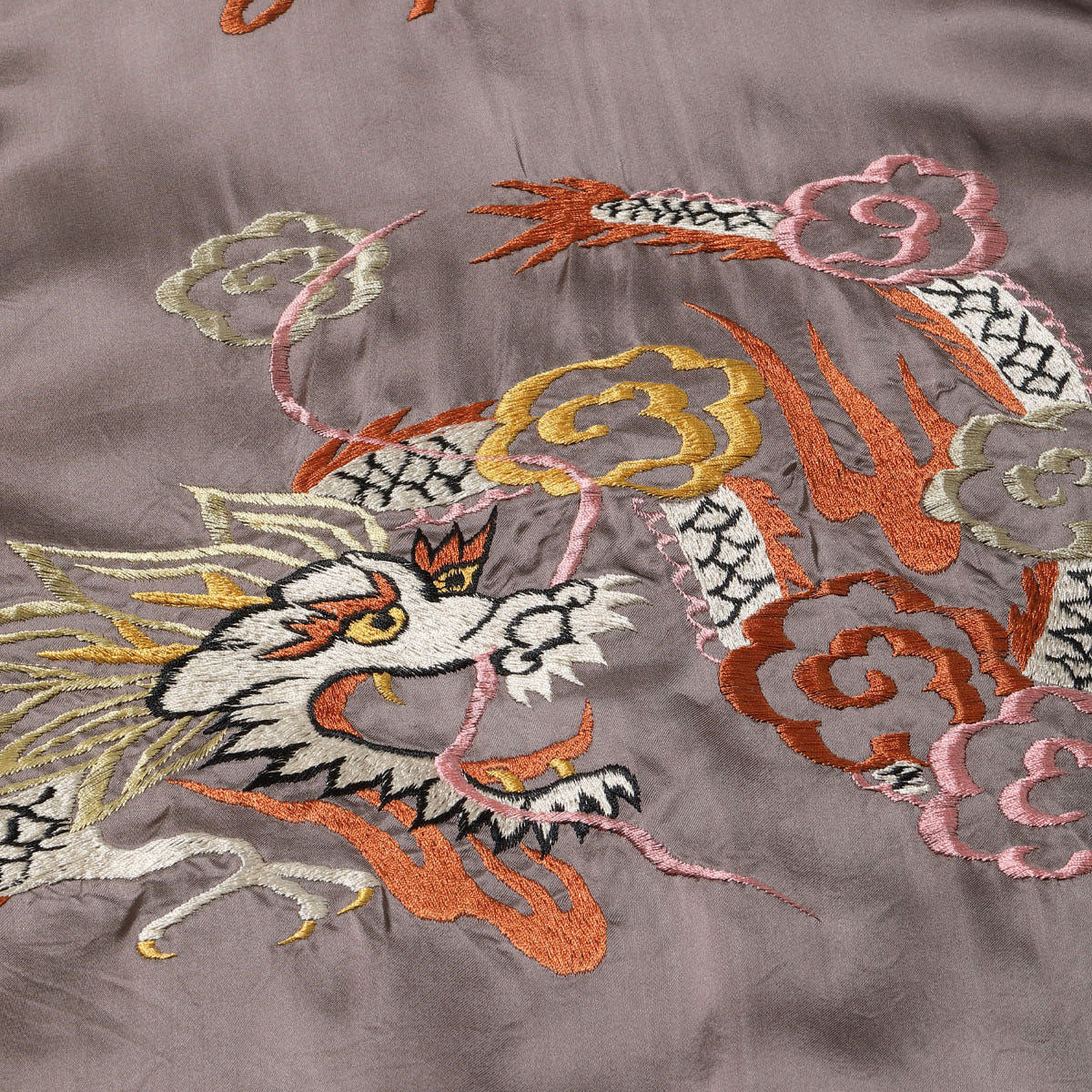テーラー東洋 Lot No. TT15618-125 / Early 1950s Style Acetate Souvenir Jacket “KOSHO & CO.” Special Edition “WHITE DRAGON” × “WHITE DRAGON”