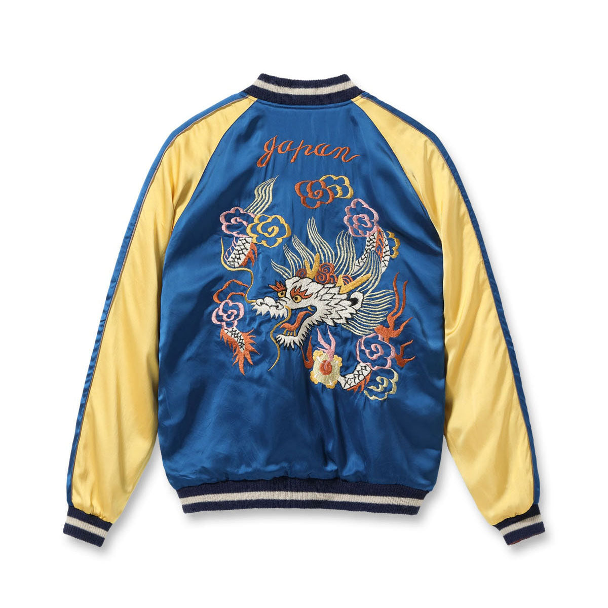 テーラー東洋 Lot No. TT15618-125 / Early 1950s Style Acetate Souvenir Jacket “KOSHO & CO.” Special Edition “WHITE DRAGON” × “WHITE DRAGON”