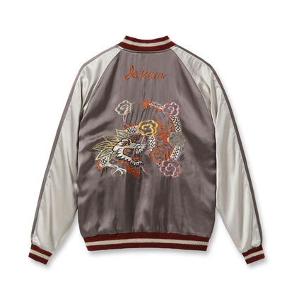 テーラー東洋 Lot No. TT15618-125 / Early 1950s Style Acetate Souvenir Jacket “KOSHO & CO.” Special Edition “WHITE DRAGON” × “WHITE DRAGON”