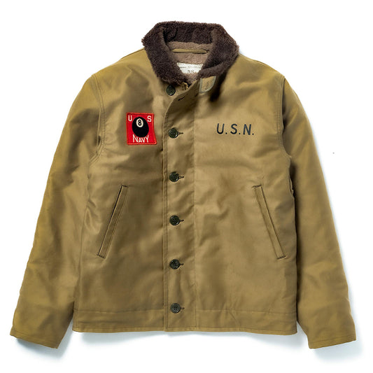 THE REAL McCOY'S,JOE McCOY N-1 DECK JACKET (KHAKI) / 8TH BEACH BN.