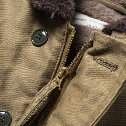 THE REAL McCOY'S,JOE McCOY N-1 DECK JACKET (KHAKI) / 8TH BEACH BN.