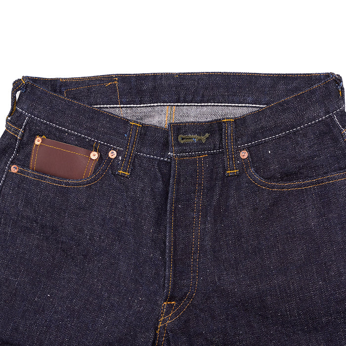 SAMURAI JEANS×UNIQUE JEAN STORE 別注 蝦夷ジーンズ S510VXJ-Ezo TYPE12-NIPOPO 二ポポ17oz 右綾デニム