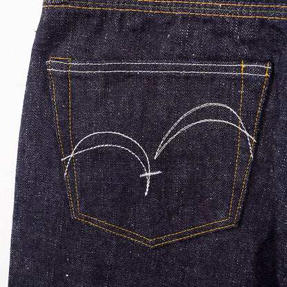 SAMURAI JEANS×UNIQUE JEAN STORE 別注 蝦夷ジーンズ S510VXJ-Ezo TYPE12-NIPOPO 二ポポ17oz 右綾デニム