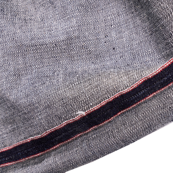 SAMURAI JEANS×UNIQUE JEAN STORE 別注 蝦夷ジーンズ S510VXJ-Ezo TYPE12-NIPOPO 二ポポ17oz 右綾デニム
