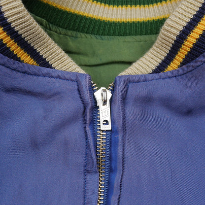 テーラー東洋 Lot No. TT15393-145 / Early 1950s Style Acetate Souvenir Jacket “DRAGON HEAD” × “ROARING TIGER” (AGING MODEL)