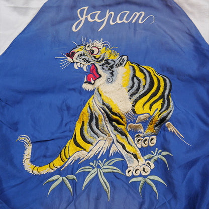 テーラー東洋 Lot No. TT15393-145 / Early 1950s Style Acetate Souvenir Jacket “DRAGON HEAD” × “ROARING TIGER” (AGING MODEL)