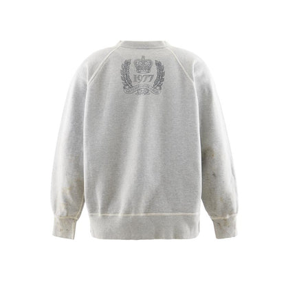 セントマイケル SM-YS1-0000-C23 SP_CREW SWT / QUEEN / GRAY メンズ ピストルズ コラボ プリント スウェット