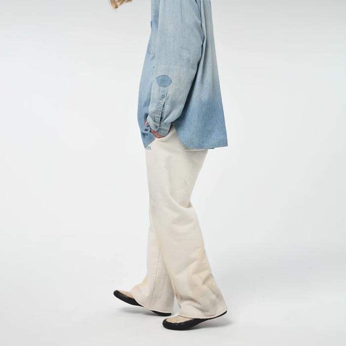 バウワウ BW242-USSPA USN SEEBEES SWEAT PT AGING ホワイトエイジング メンズ スウェットパンツ
